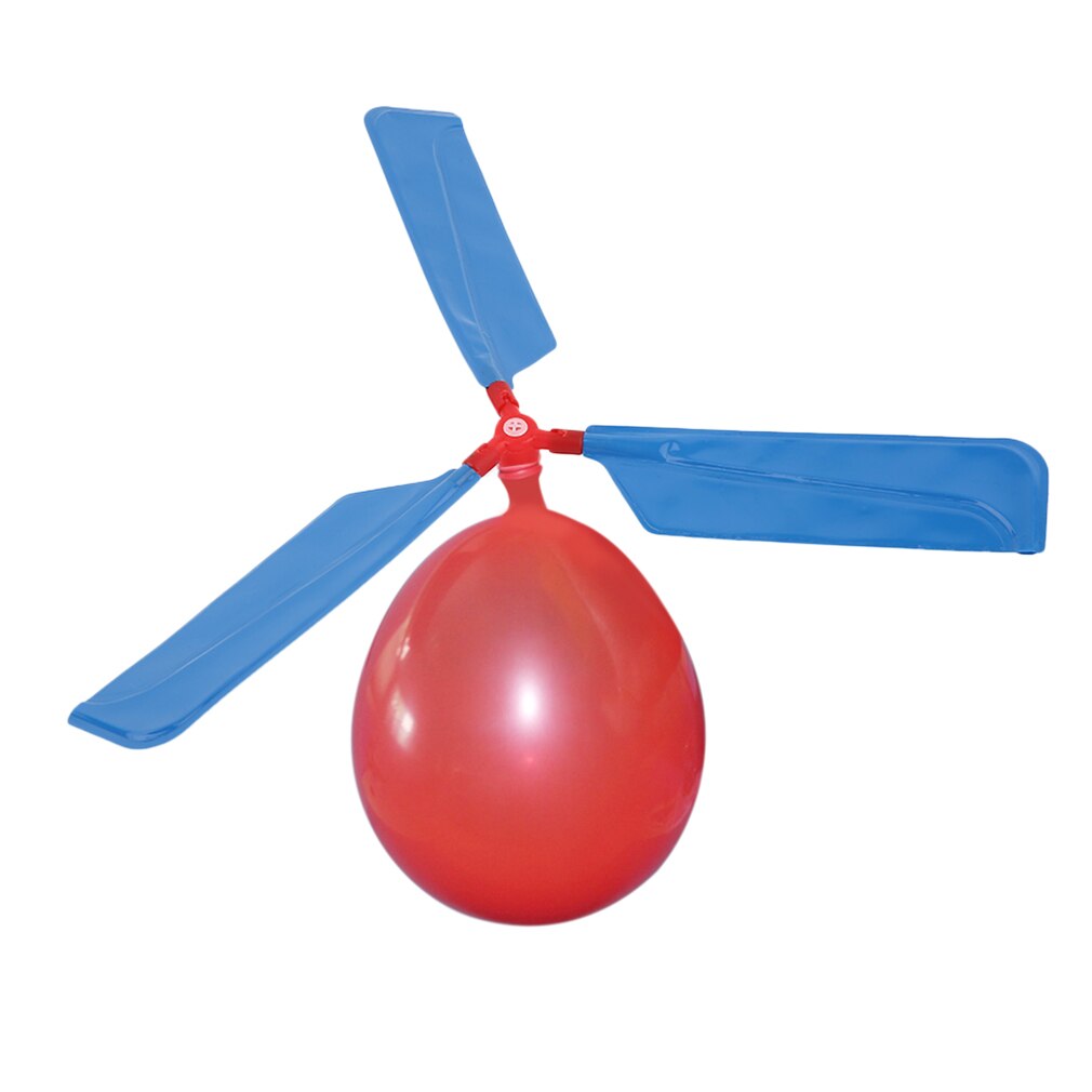 1 stk ballon helikopter miljøvenligt legetøj ballon fly propel børn ufo antistress flyvende legetøj udendørs sport