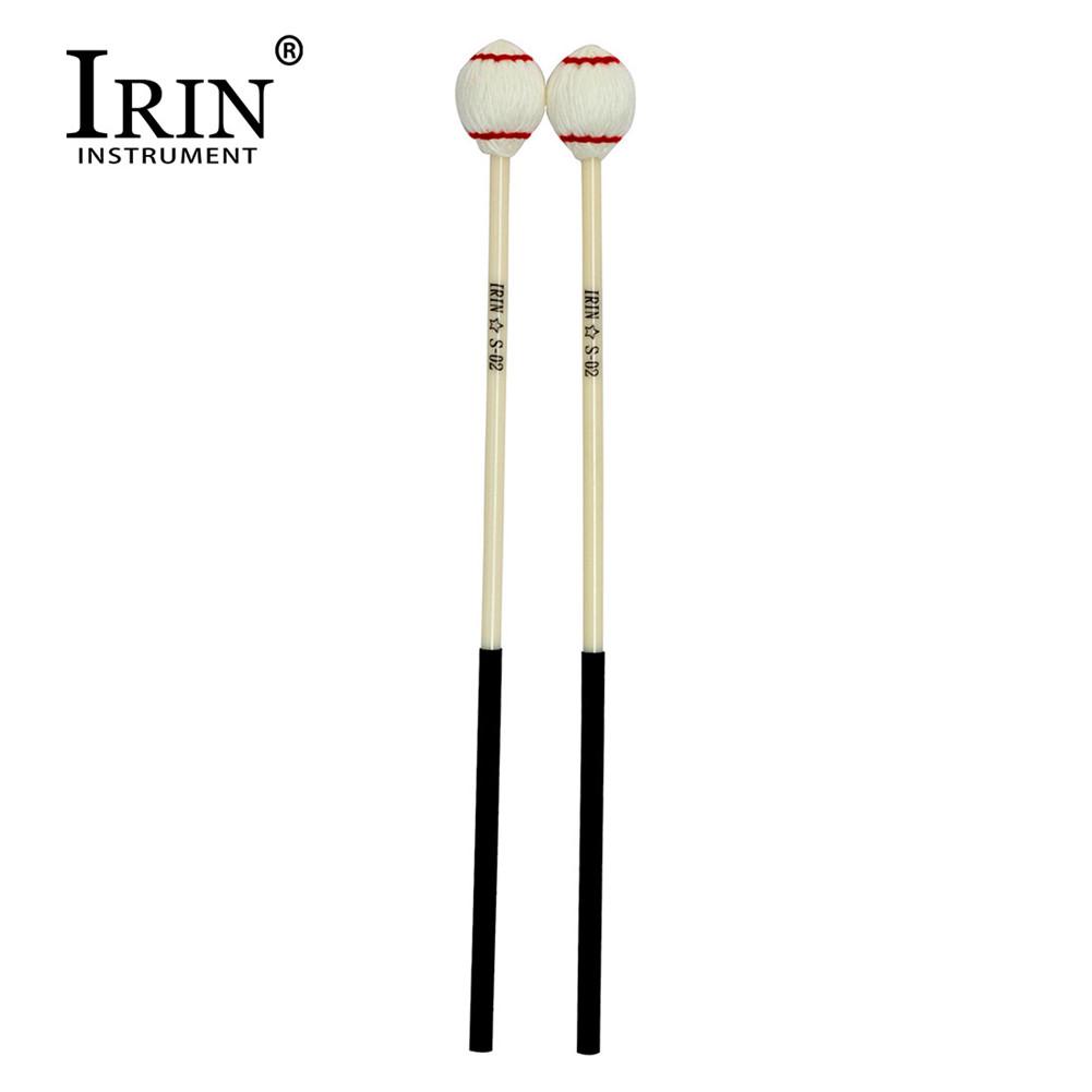 IRIN S-02 2 Pcs Percussion Instrument Piano Hammer Xylophone Marimba Hammer