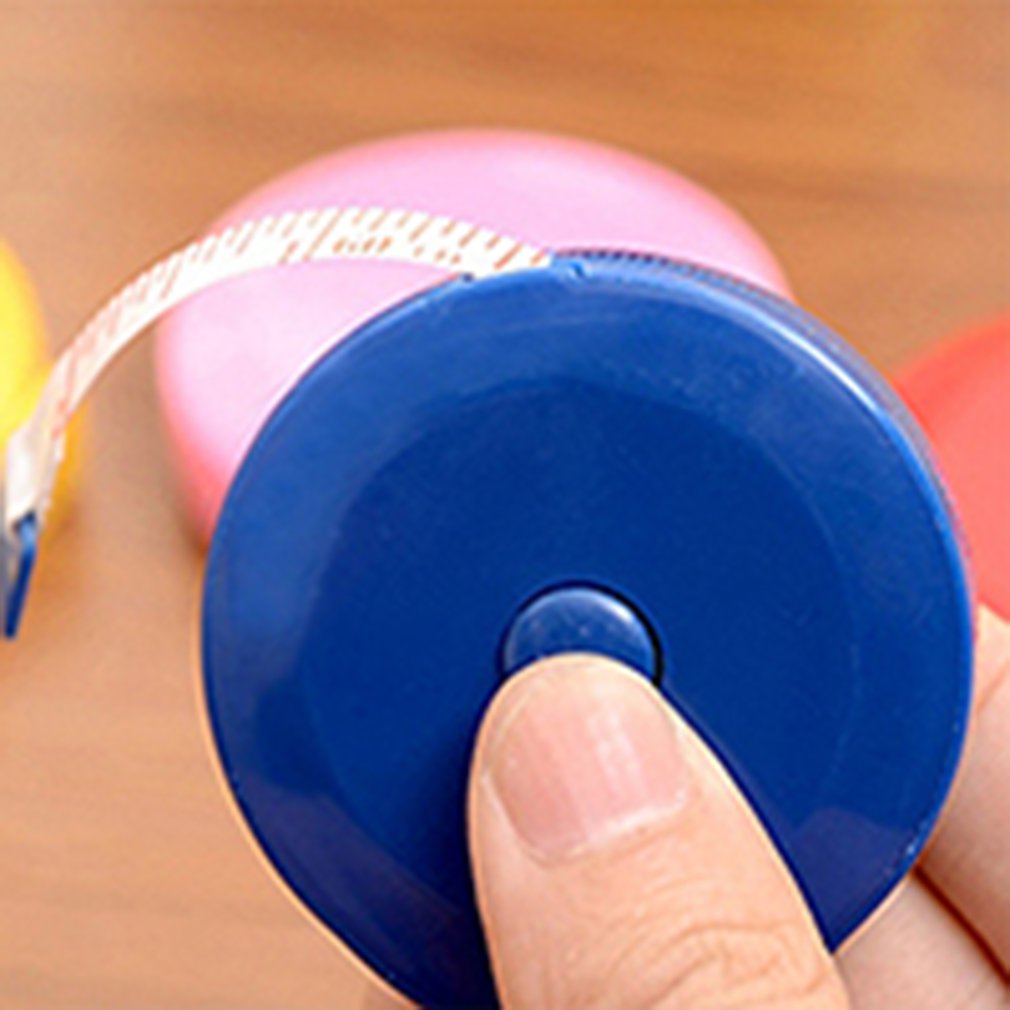 Mini Retractable 150cm Measuring Tape ruler centimeter/inch tape measure mini ruler Colorful Mini Tape Measuring Tools