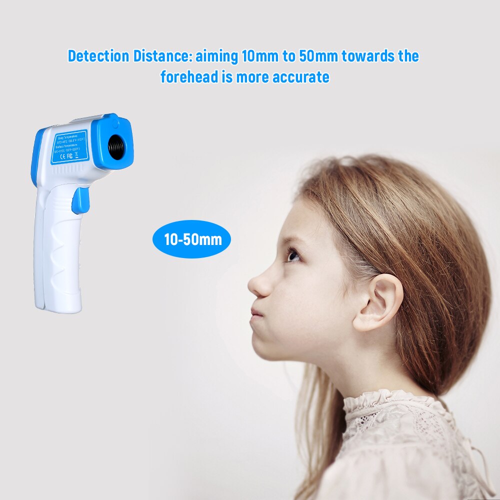SMART SENSOR HF150 Non-contact IR Infrared termometro Digital LCD termometro Body Temperature Gauge Handheld Temperature Meter