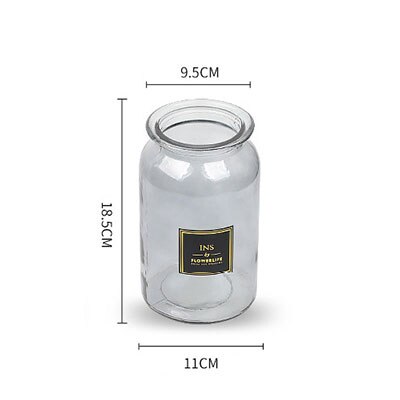 Europäischen Transparent Blume Vasen Pflanzen Halter Nordic Glas Vase Hause Dekoration Ornamente Hydrokultur Schreibtisch Blumentöpfe Handwerk: B
