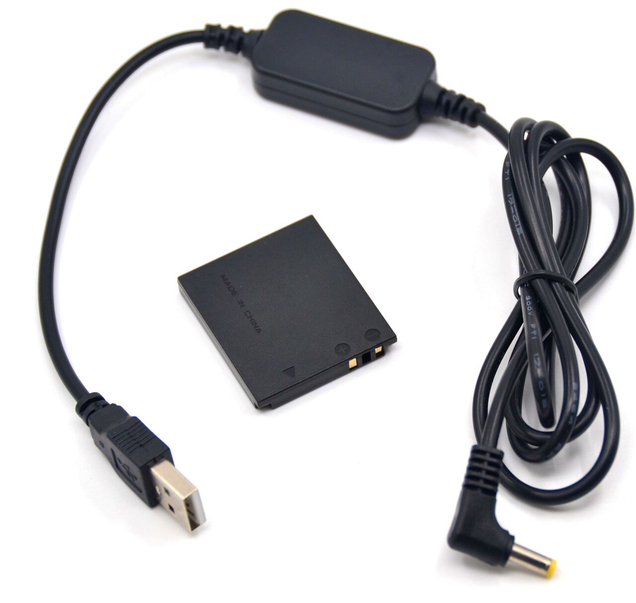 5V USB Cable Adapter ACK-DC60+DR-60 DC Coupler NB-8L dummy battery for for Canon Powershot A2200 A3000 A3100 A3200