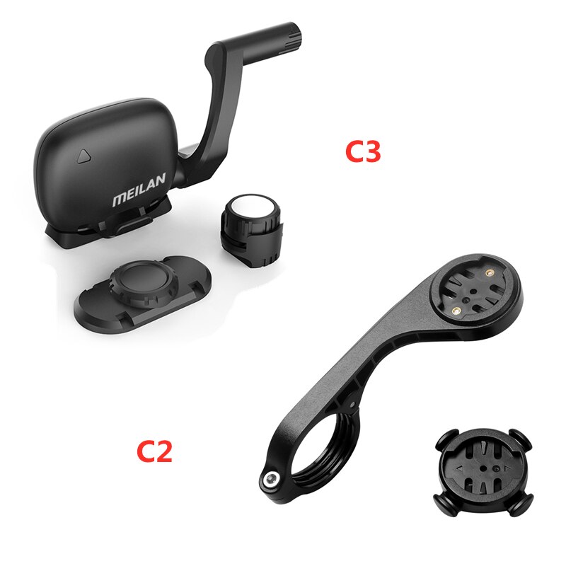 Meilan C2C3 Double-Sided Bike Computer Mount C3 Speed / Cadence Sensor MTB Road Cycling Parts Speedometer Bike Accessories: C2C3