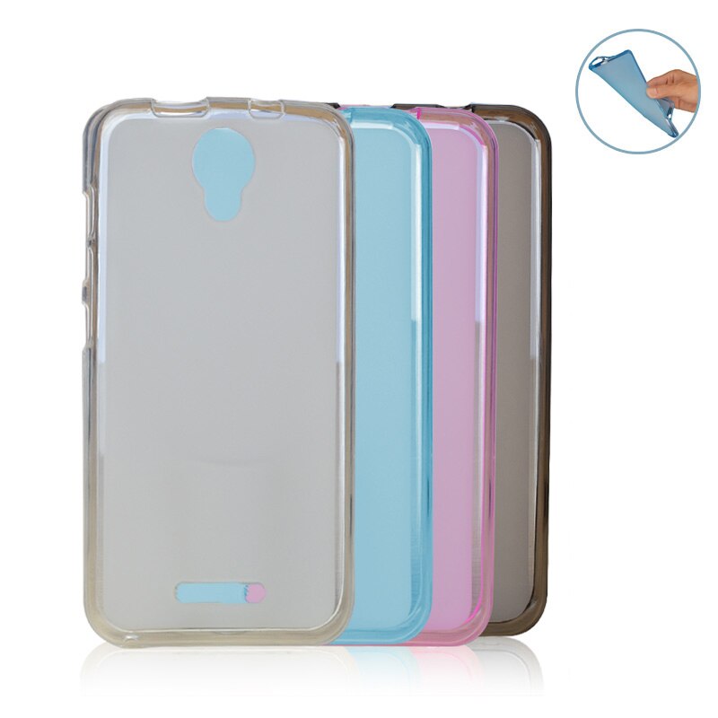 Para Alcatel One Touch Pixi 4 5,0 5010D funda de silicona para Alcatel Pixi 4 5010 funda de móvil suave de TPU J & R de bolsas