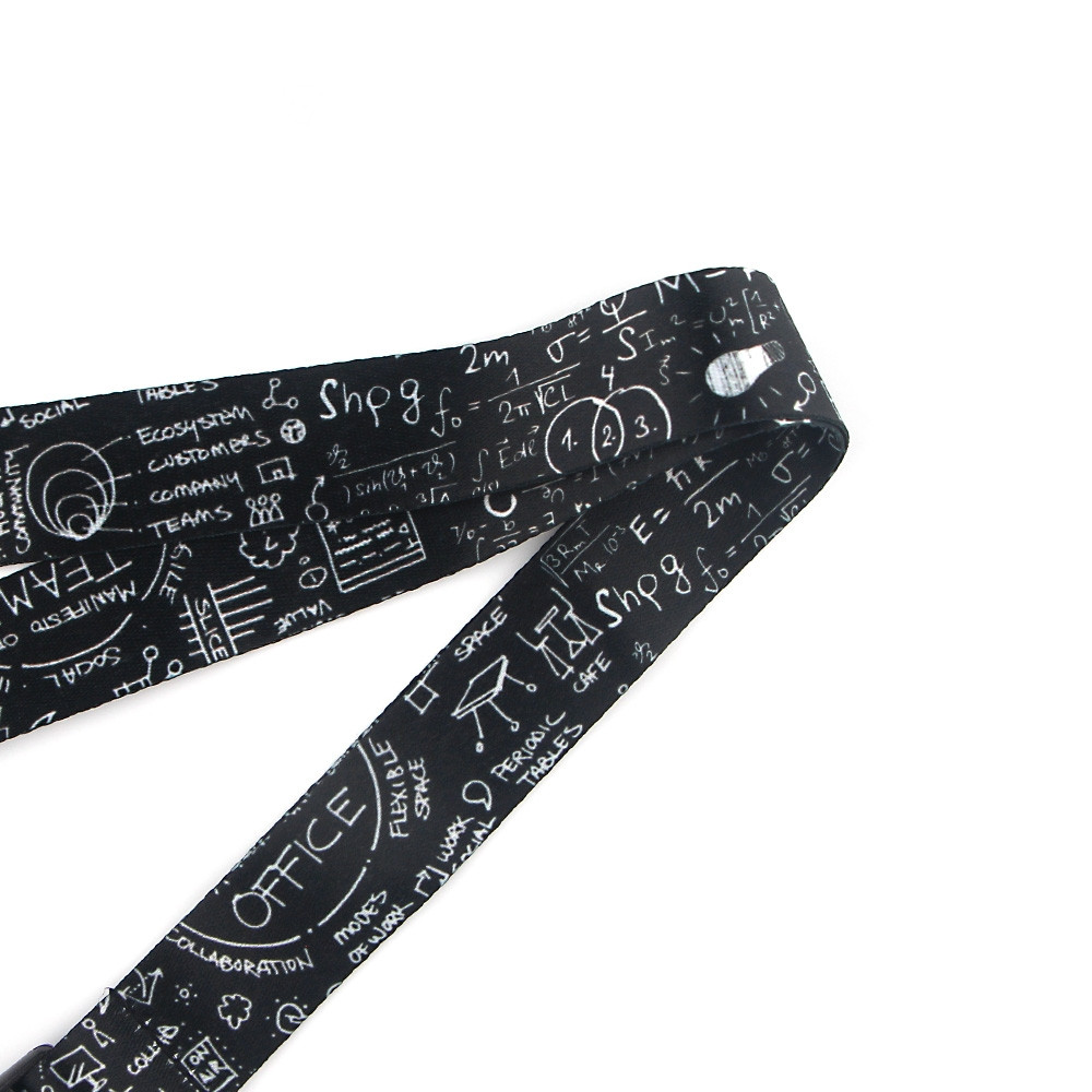 Cordón de correa de cuello para llaves, cintas de teléfono móvil, soporte de tarjeta de identificación USB, llavero