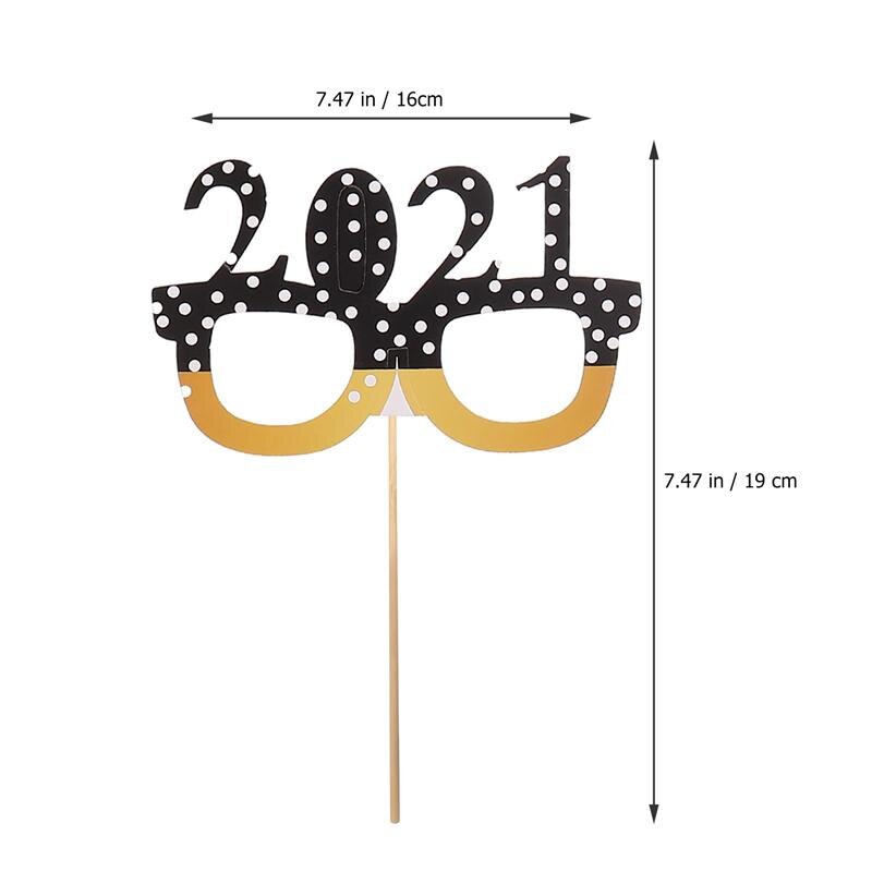 46Pcs Selfie Props Foto Schieten Props Photo Booth Props Foto Props Voor Decor Jaar