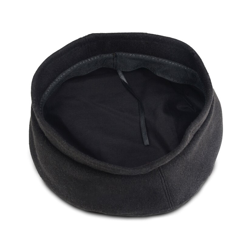 Boina plana Vintage para mujer, gorro de lana de colores, estilo pintor inglés,