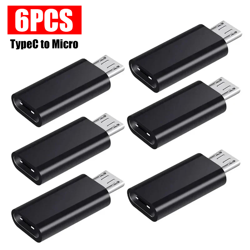 USB Typ C auf Mikro-USB-Adapter für Telefon, Tablette, Android, Ladegerät, Datenkabel-Adapter, Mikro-USB-Buchse auf Typ C-Stecker, OTG-Konverter: verrotten