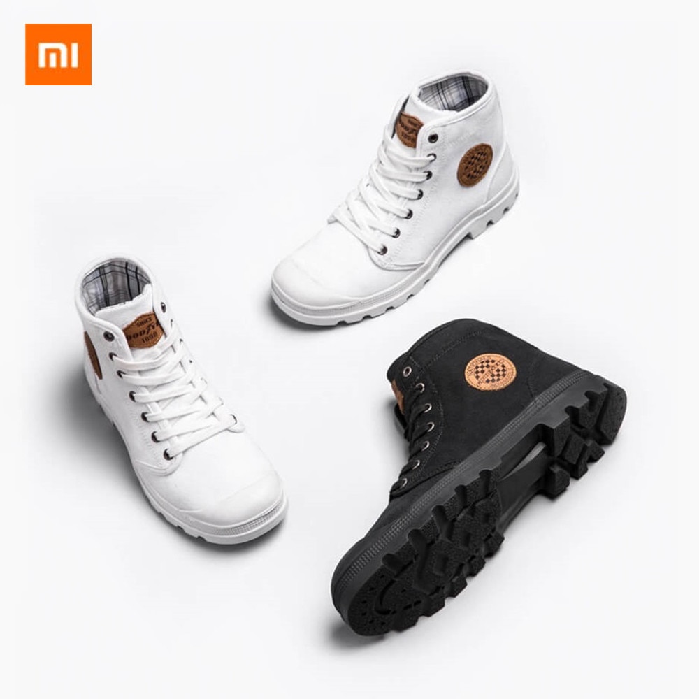 Xiaomi GOODYEAR sneakers wear-resistant work shoes fine lines male woman high-top sneakers liberation shoes outdoor shoes