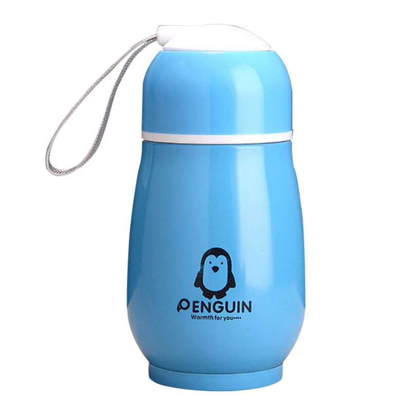 200ML Cartoon Vacuum Flask Bottle Stainless Steel Vacuum Flask Coffee Tea Travel Children Vacuum Flask: C 330ml