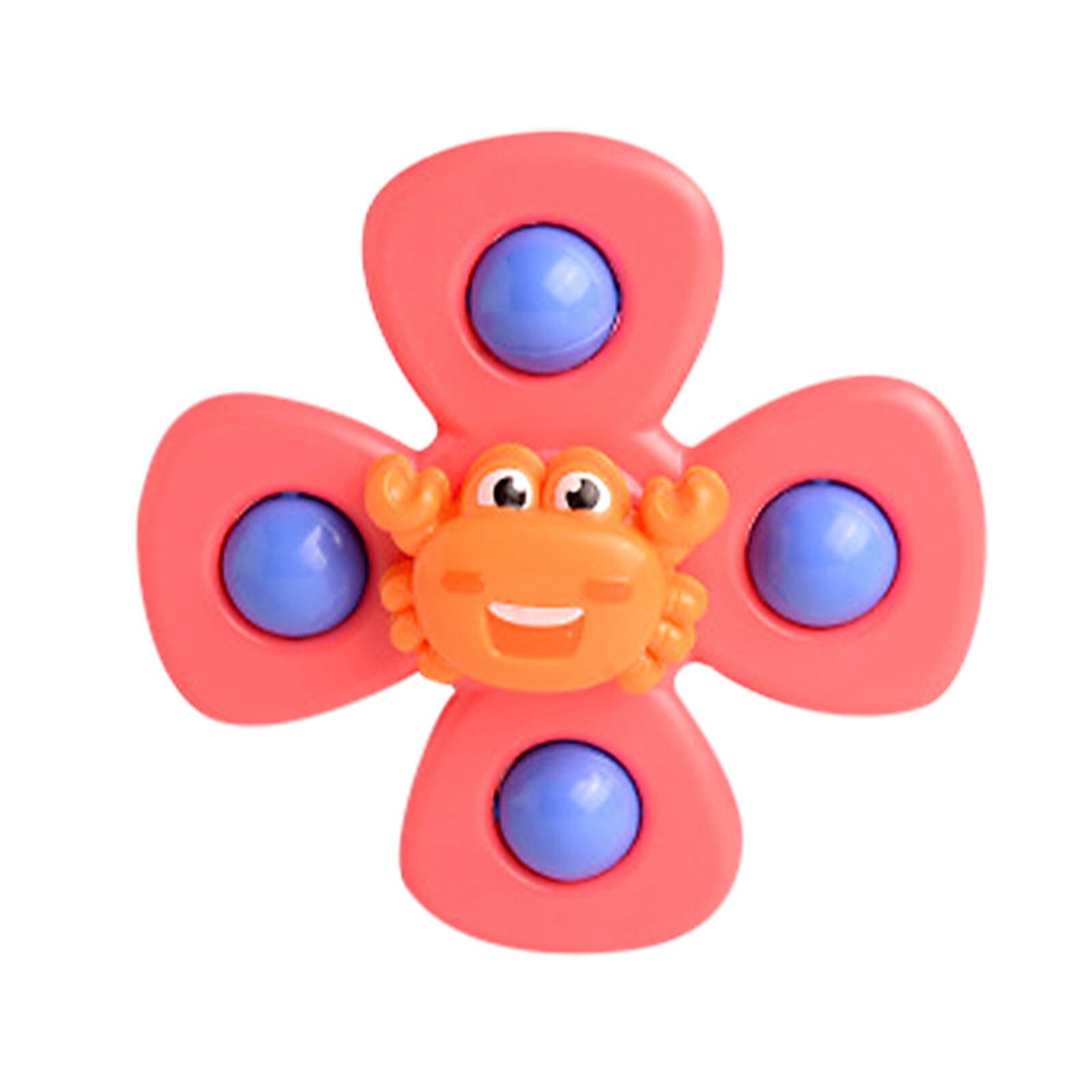 Suction Cup Rotating Top Toys Suction Cup Baby Swimming Toys And Baby Bath Toys Sucker Suction Cup Fun Game Baby Teether Toys