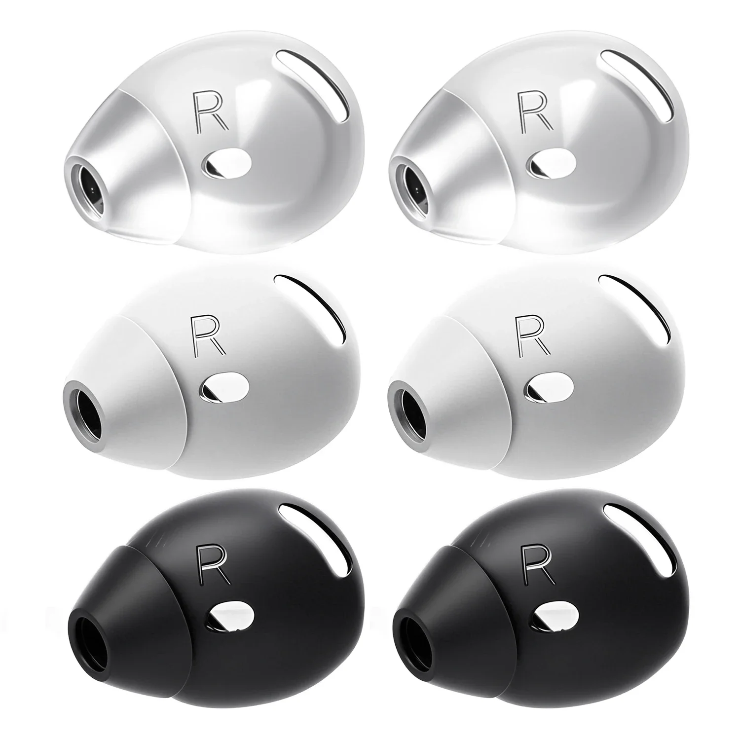 Almohadillas antipérdida para auriculares, funda de silicona para Apple AirPods 4th, almohadillas antideslizantes para AirPods4, funda protectora para tapones para los oídos: XS / Azul cielo