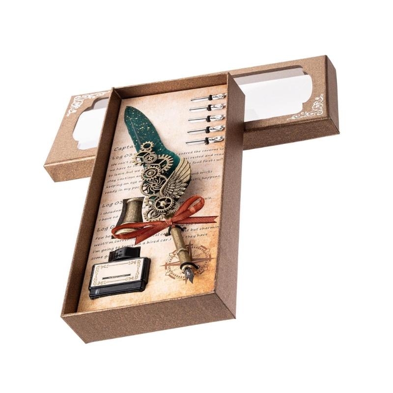 J0PB Calligraphys pisanie z 5 stalówkami kaligrafy pióro pióra pióro pióra