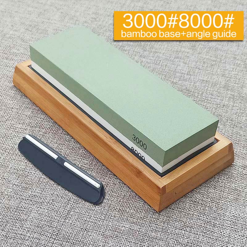 Whetstone Sharpening Stones Knife Sharpener Grinding Stone Water Stone Kitchen Tool 240 1000 8000 Grit Double-sided: 3000 8000 BB01