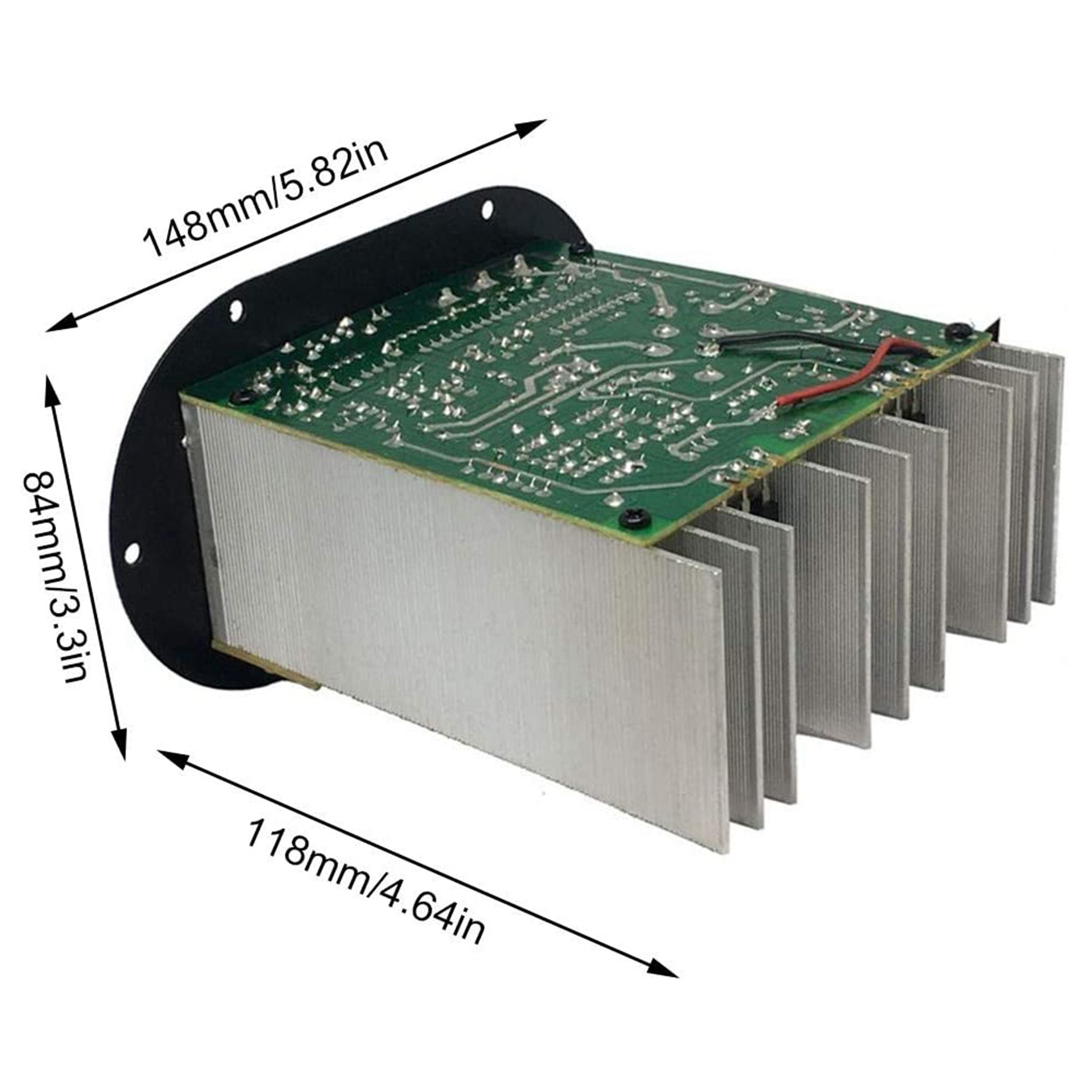 Auto Subwoofer Verstärker platine, 500W Subwoofer Hochleistungs-Hifi Bass Verstärker platine DC 12V