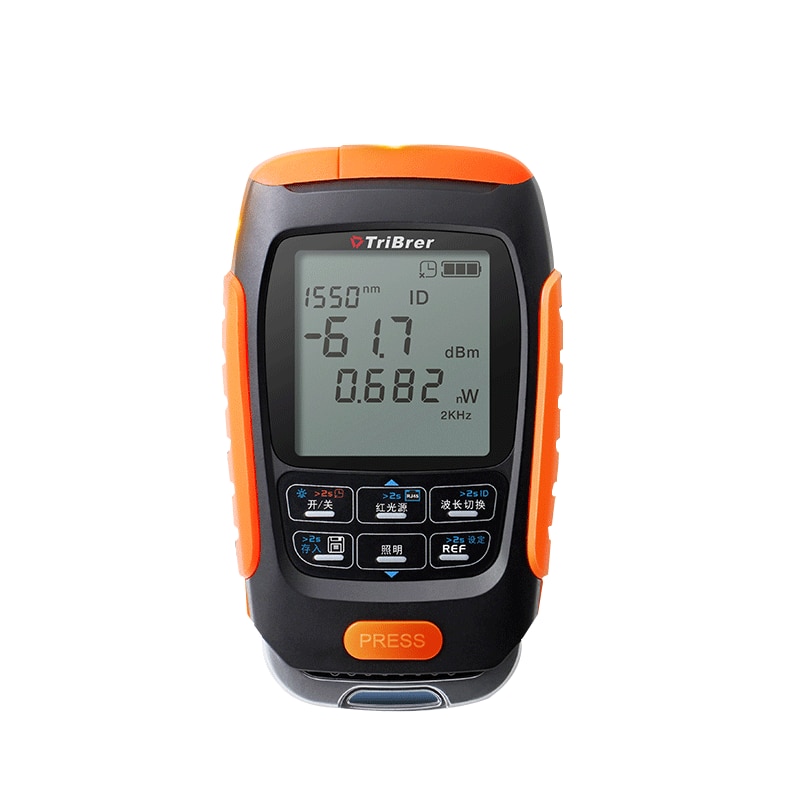 4in1 Li-lion Battery Optical Power Meter Visual Fault Locator Network Cable Test optical fiber tester 5km 15km VFL