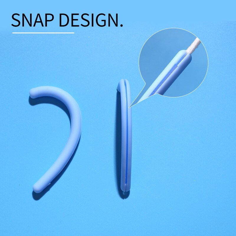 Anti-Slip Silicone Mask Ear Protector Ear Caps Ear Cover Extension Hook Soft Mask Ear Caps muffs Holder Accessories