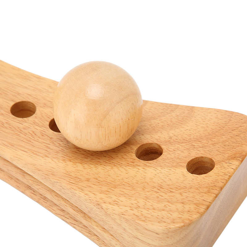 Trigger Point Physical Therapy Tools Wooden Pressure Point Massage Tool Wood Material for Buttocks Back Waist Shoulders Neck