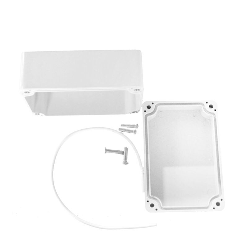 White IP65 Waterproof Plastic Junction Box Housing Electronic Project Enclosure Case: 2