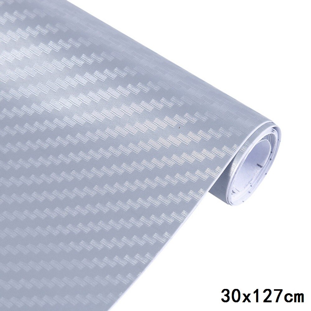 Carbon Fiber Vinyl Film Tile Stickers Waterproof Motorcycle Car Detailing Wrap Sticker Kitchen Cabinet Bathroom Wallpaper Decor