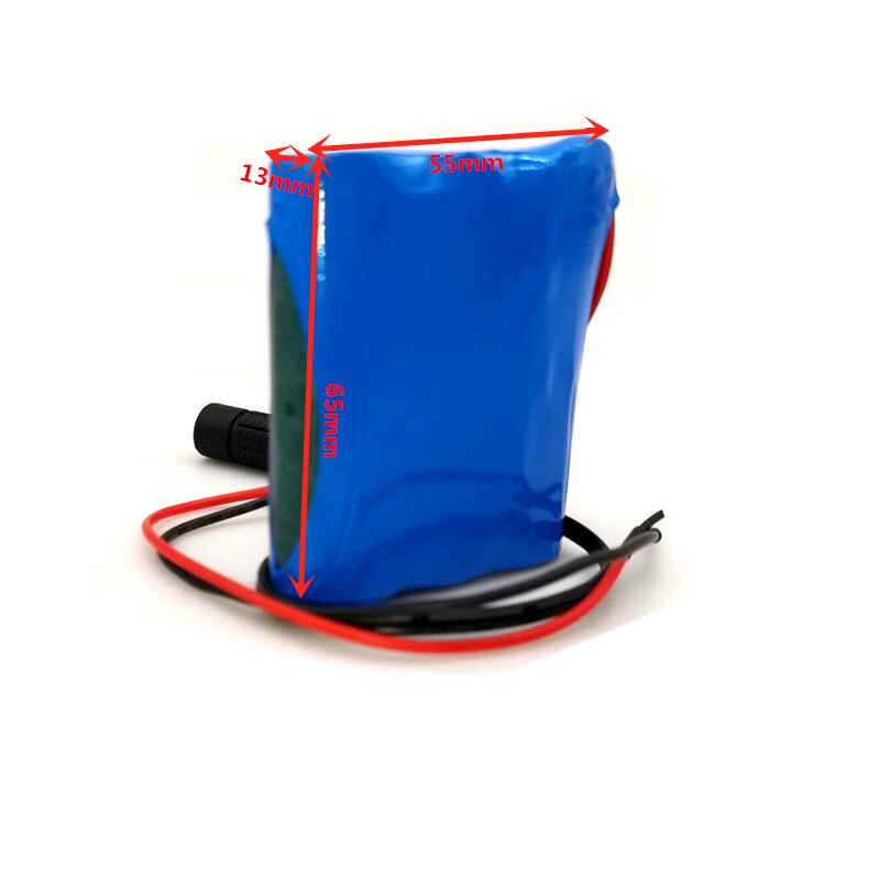 12V 9900mAh 18650 Li-ion Rechargeable battery pack for CCTV Camera 3A Batteries+ 12.6V EU US Charger+Free shopping