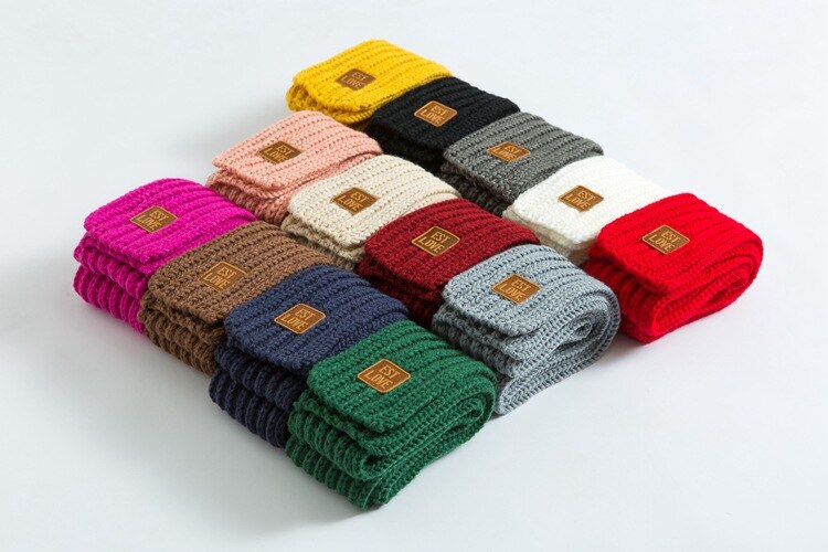 Winter warme baby gebreide sjaal kinderen jongens meisjes breien effen sjaal halskraagwarmer sjaals accessoires