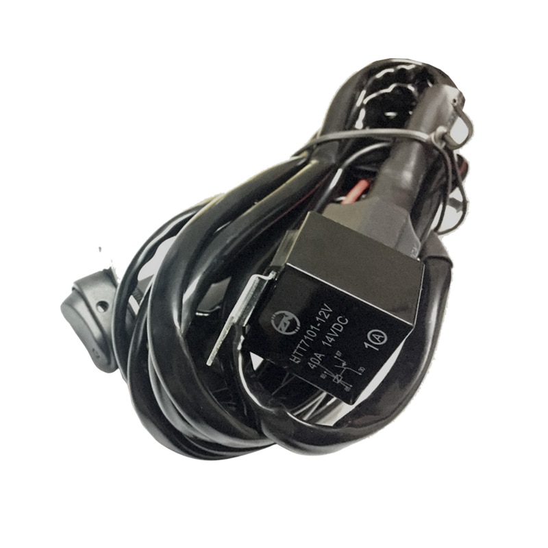 Schakelaar draad met relais Voor Motorcycle LED Extra Mistlamp Rijden Lamp