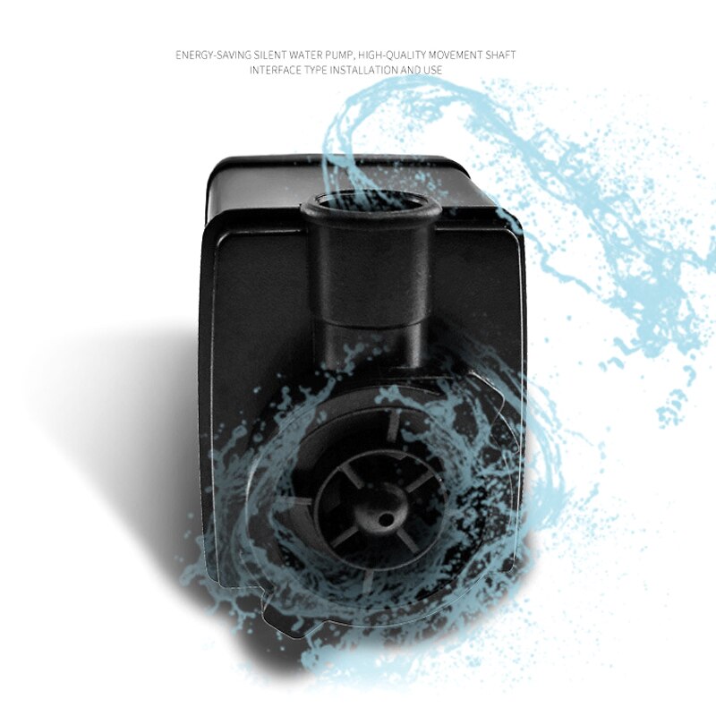 Aquarium schildpad laag water filterpompen aquarium waterval watercirculatie dec 889