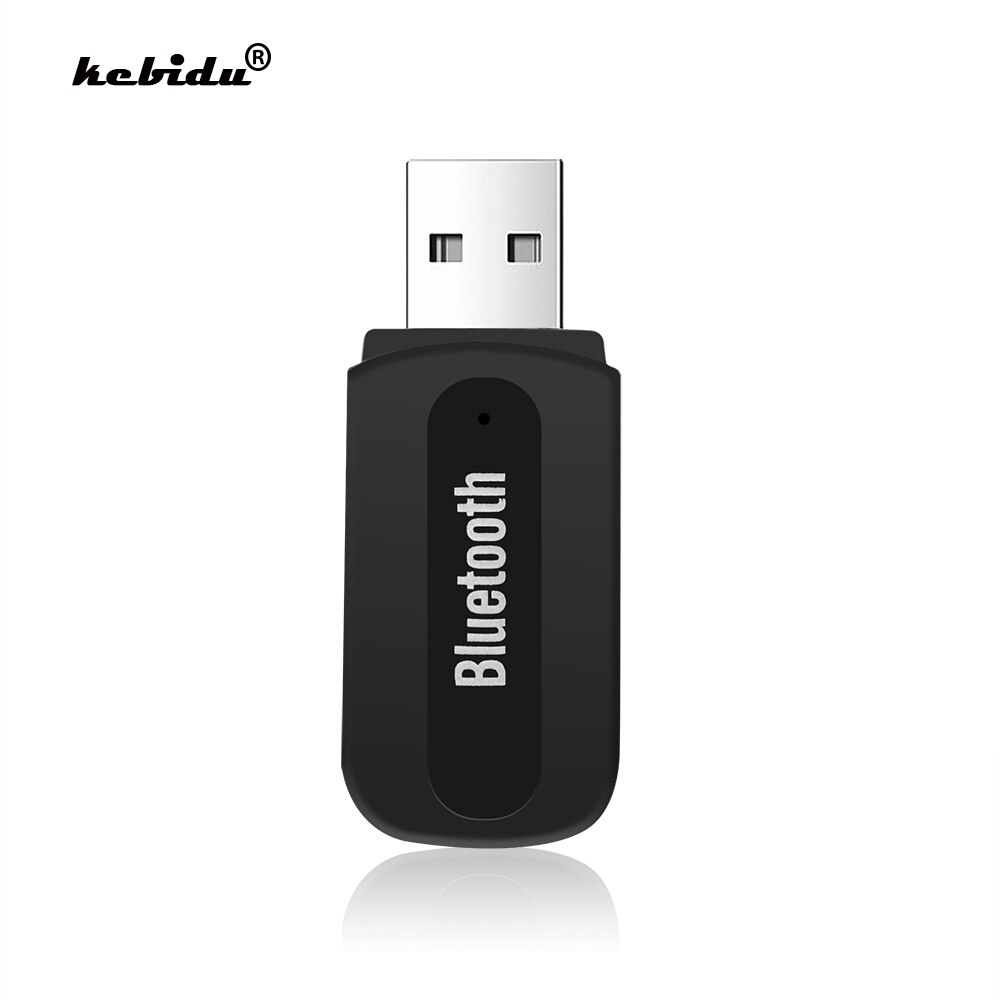 Kebidu Mini USB Draadloze Bluetooth Stereo Muziek Ontvanger Dongle 3.5mm Jack Audio Kabel voor Speaker voor iPhone 6 plus