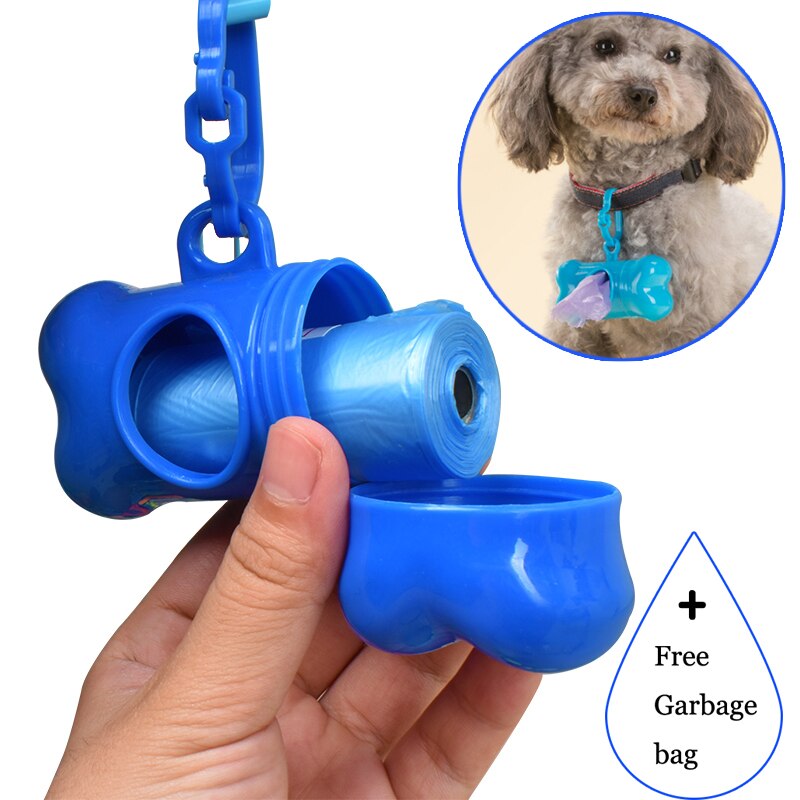Kæledyr hundeposer bærbar dispenser knogle type sag til kæledyr affaldsposer produkter til hunde kæledyrsprodukt
