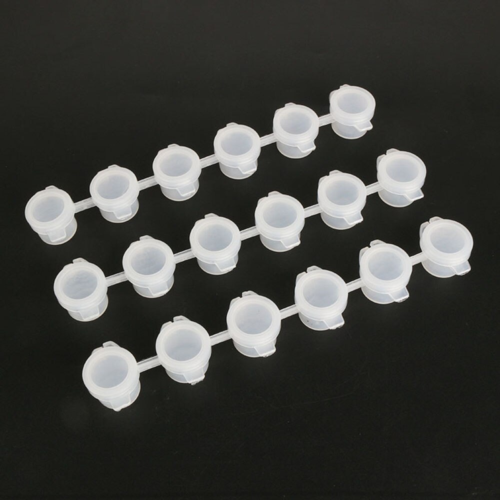 Empty Paint Palette Paint Box Art Tools Article Pigment Art School Supplies Drawing Toys Kindergarten Crafts: Default Title