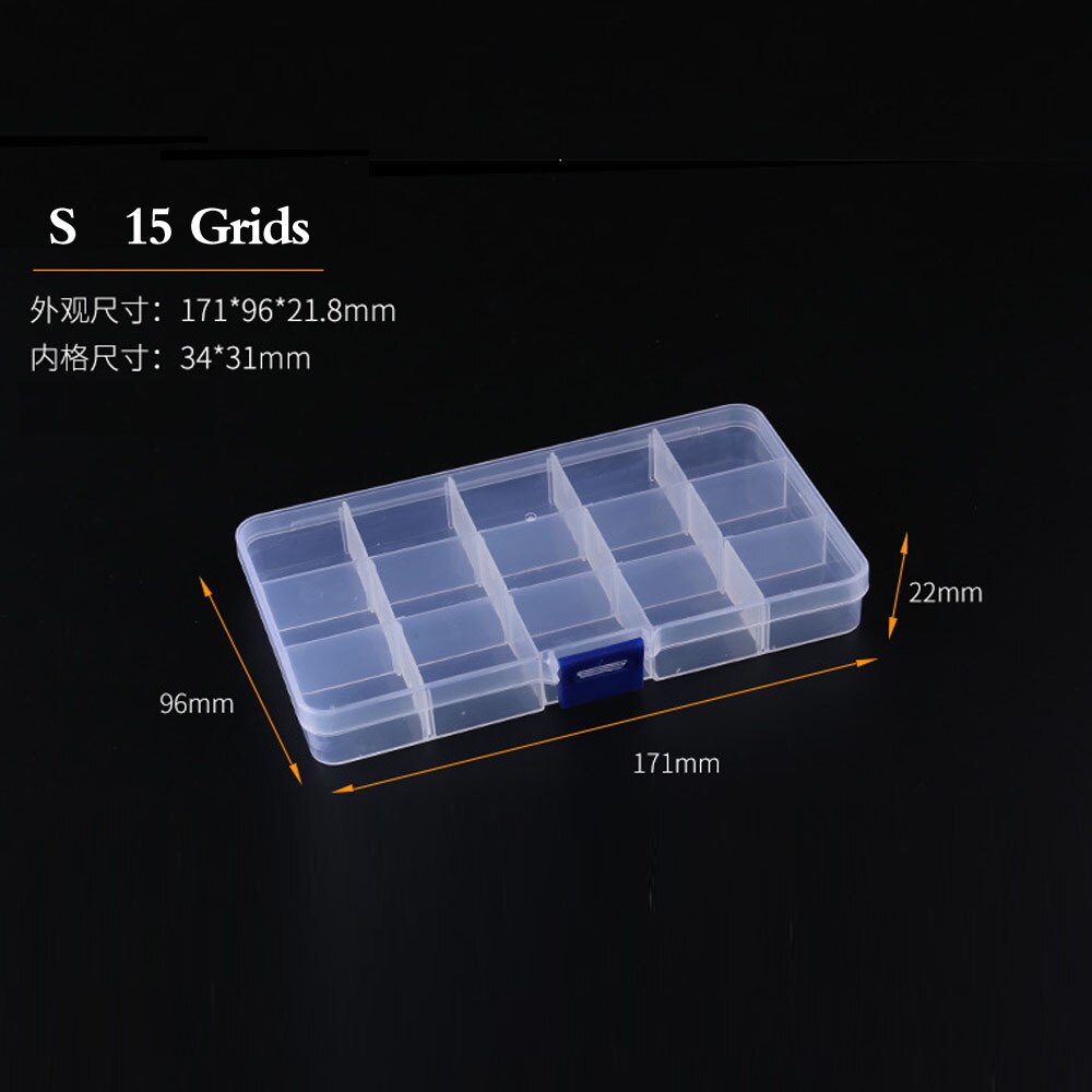 15/24 Grids Organizer Box Plastic Cross Stitch Emb... – Grandado