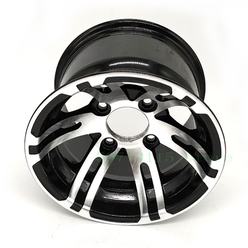 10 Inch Aluminum Alloy Wheel Hub Size 10x7 Rim For ATV Beach Car Go Kart Golf Cart Patrol Car Electric Vehicle Hub