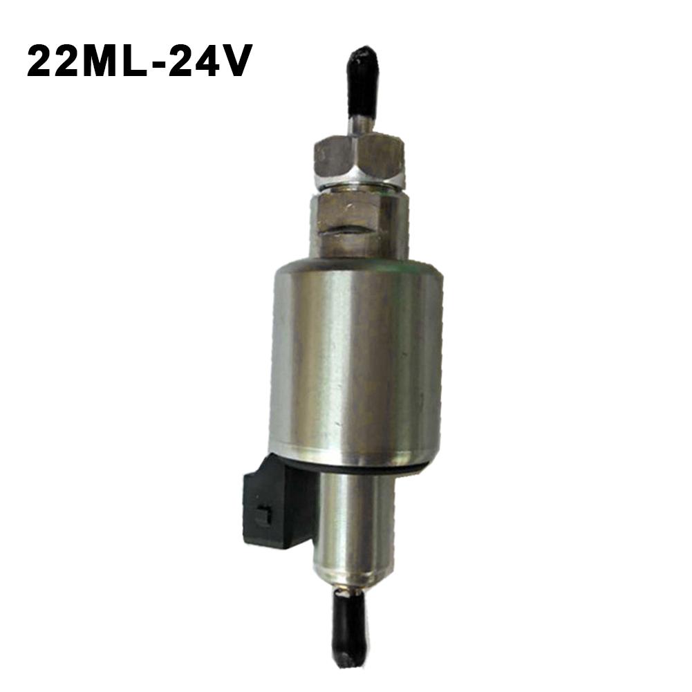 Universal 12 /24v 1kw-5kw bil luftvarmer dieselpumpe til dometic eberspacher til webasto / dieselvarmer biltilbehør: 22ml 24v