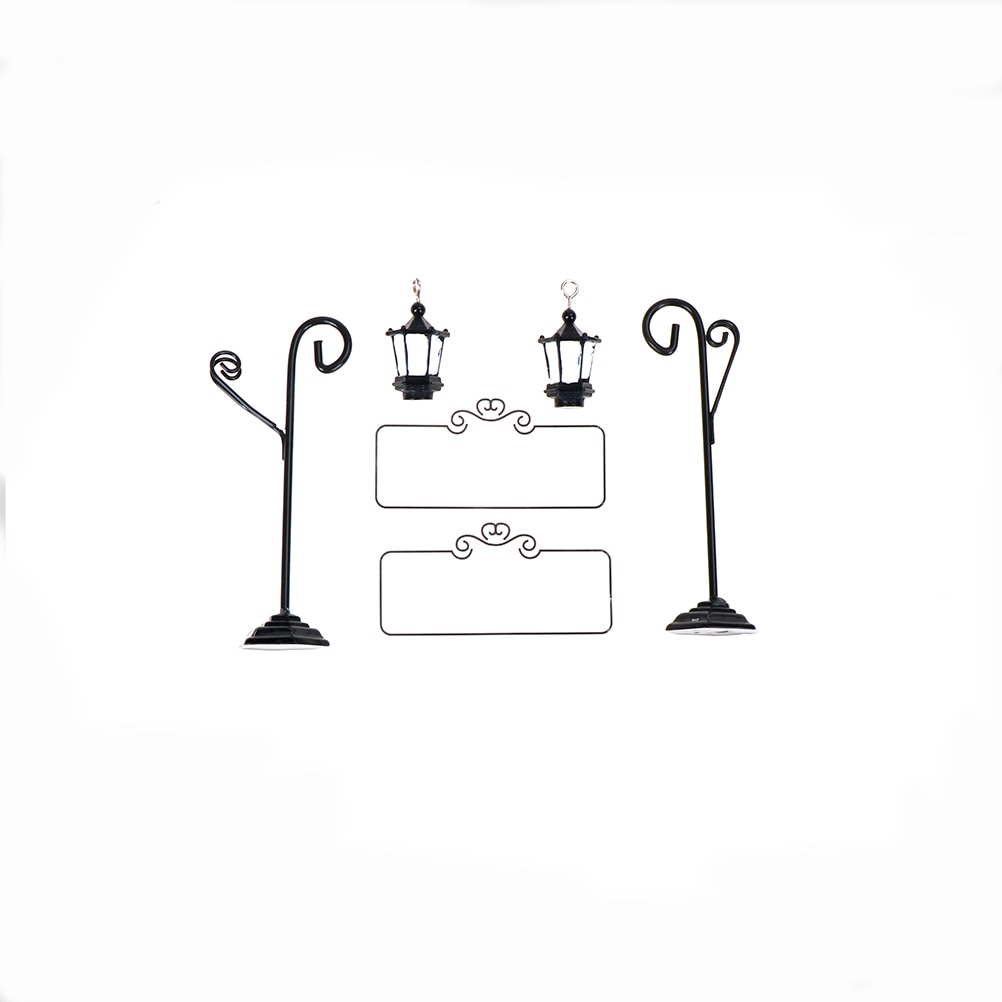 Party Direction 1Pc Streetlight Table Marker Holder Clip Easel Number Place Name Photo Card Stand Wedding Miniature