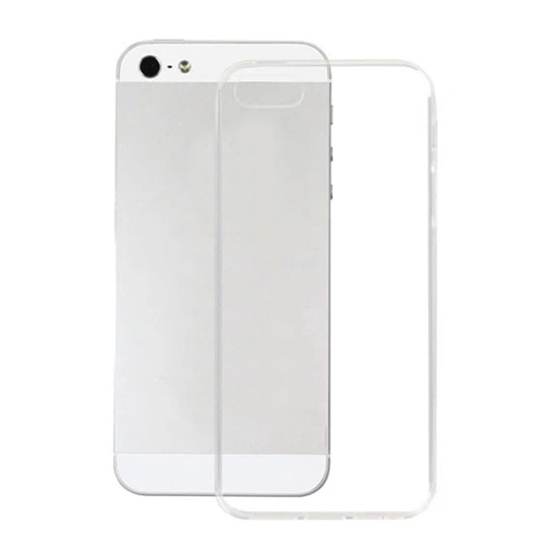 Voor Iphone X Case Hybrid Shockproof Soft Case Slim Clear Soft Tpu Cover Ondersteuning Draadloos Opladen Voor Apple 5.8" iphone 5 5 S 5se