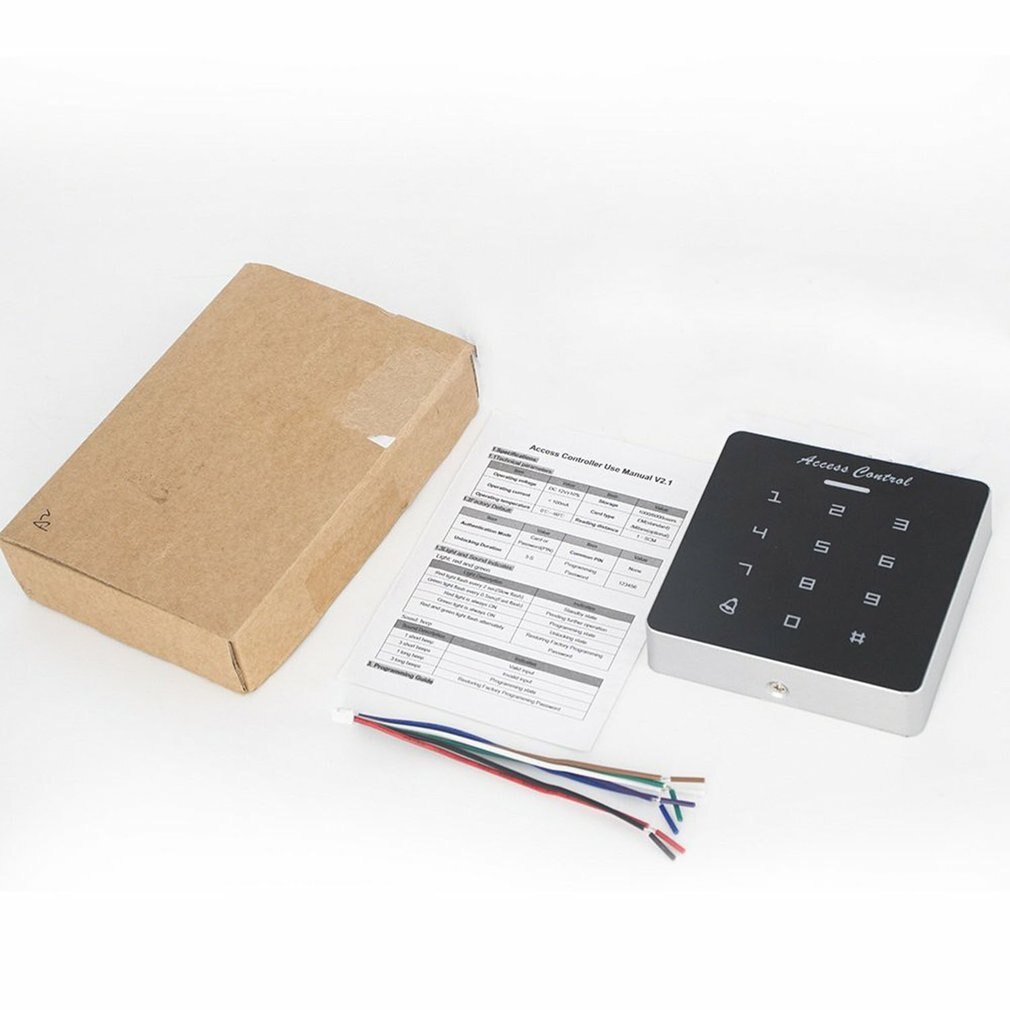 Door Access Controller RFID Access Control Keypad Touch Sensing Swipe Card Password Integrated Machine Door Lock System