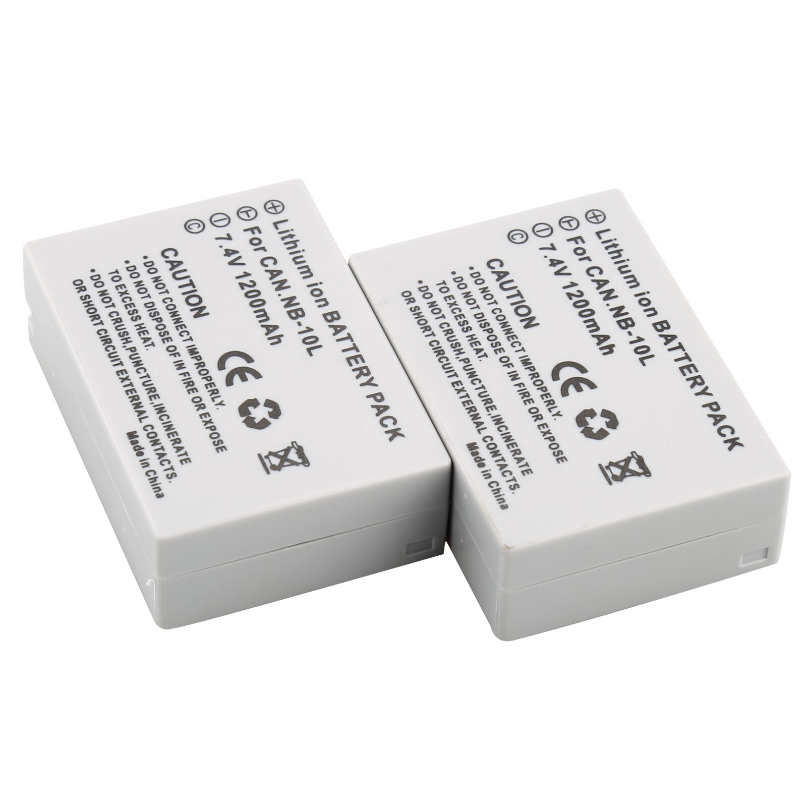 NB-10L Vervangende Batterij en USB Dual Charger voor Canon SX40 HS SX40HS SX50 PowerShot SX40 HS SX50 HS SX60 HS