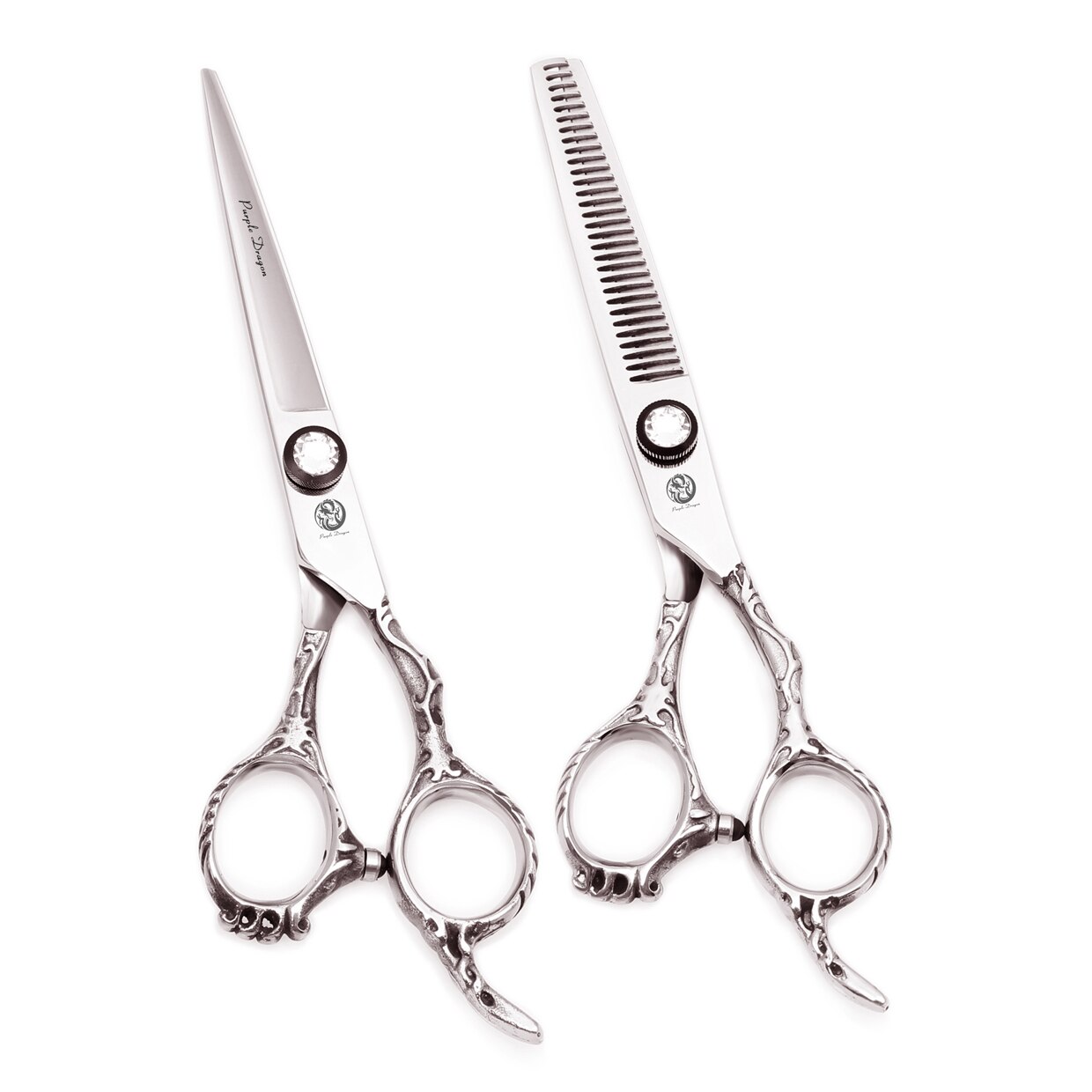 Paarse Draak 5.5 "6" Kapper Kappers Schaar Professionele Jp 440C Haar Knippen Schaar Dunner Schaar Z9009