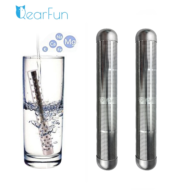 Stainless Steel Alkaline Water Purifier Ionizer Stick Antioxidant PH Hydrogen Negative ION Ionizer Mineral Water Filter