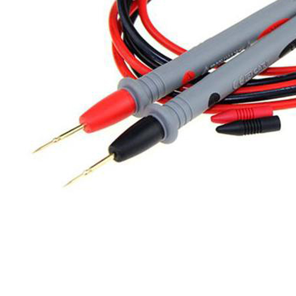 1 paar Universele Digitale 1000V 20A Dunne Tip Naald Multimeter Multi Meter Test Lead Wire Probe Pen Kabel Multimeter tester 91029