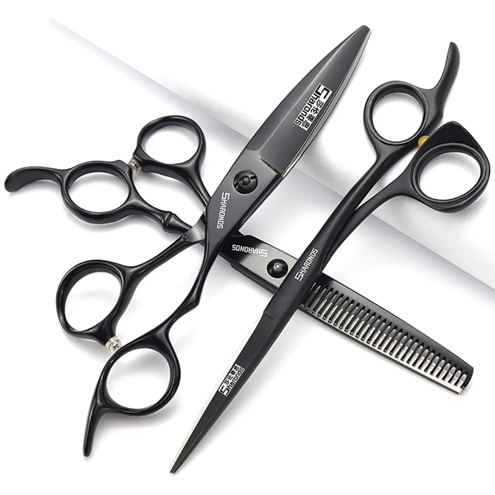 Professionelles Haarschneidescheren-einstellen, Friseurscheren, exklusive Friseur-Friseurscheren, 5,5/6/6,5-Zoll-Schneidwerkzeuge