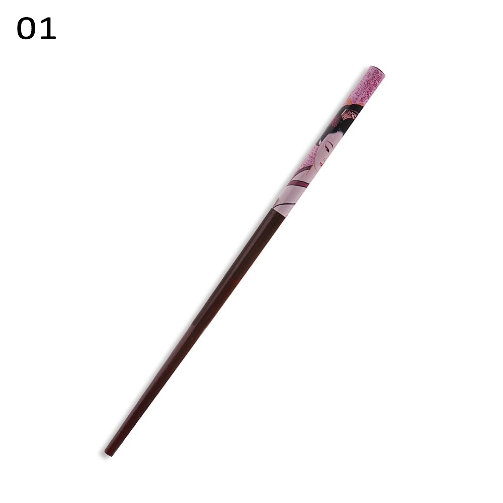 Retro Eenvoud Haar Sticks Elegante Acetaat Eetstokje Vrouwen Meisjes Haarspelden Haar Clip Haaraccessoires Haar Styling Tool: Wood Style