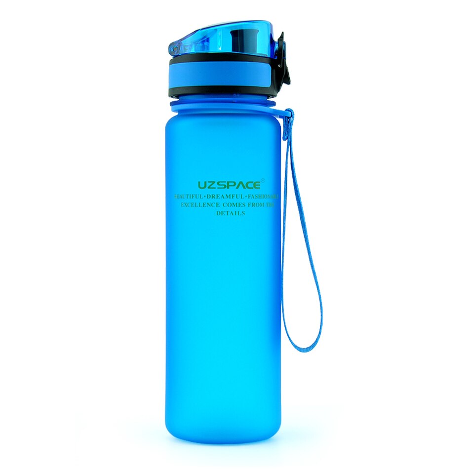 Explosion Sport Water Bottles 500/650ML 1L Protein Shaker Outdoor Travel Portable Leakproof Tritan plastic Drink Bottle BPA Free: 1000ml / 2
