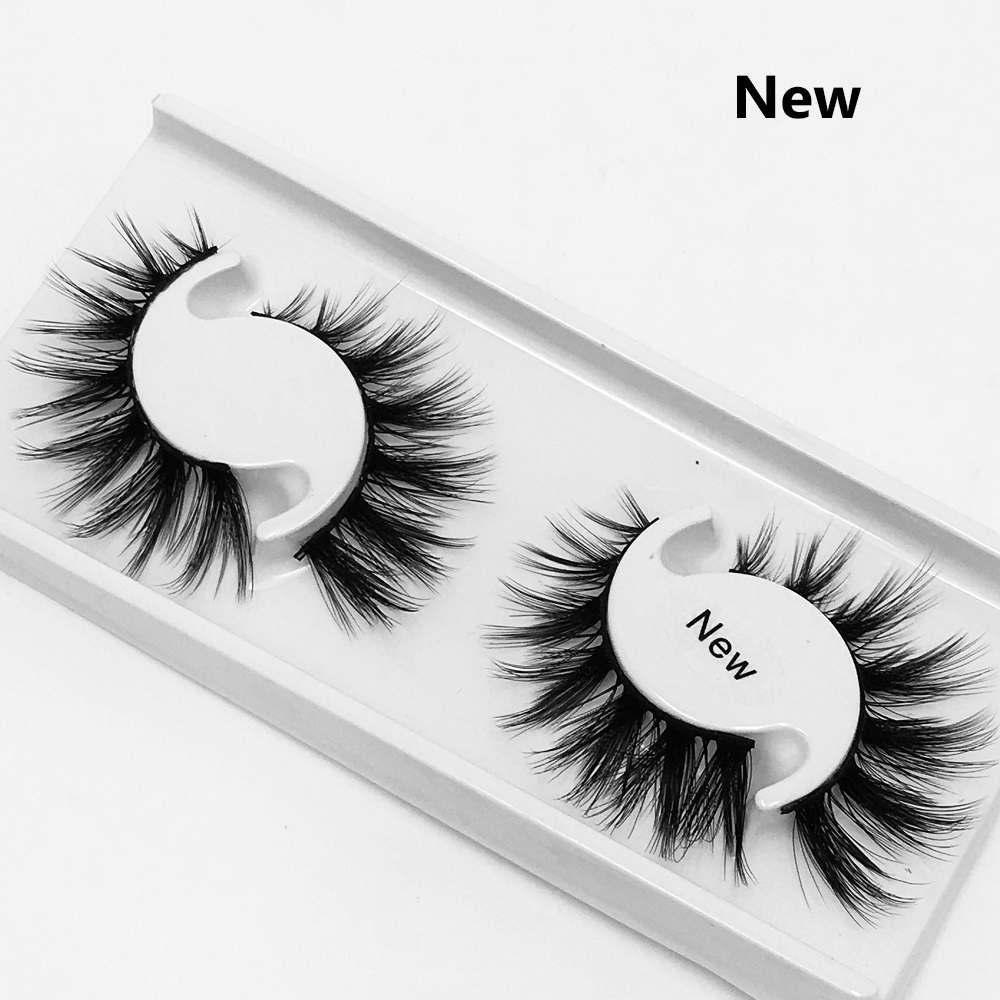 25MM Lashes 5D Mink Hair False Eyelashes Dramtic Thick Long Wispies Fluffy Full Strips Handmade Eye Makeup Lashes Extension Tool: New