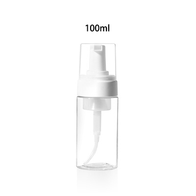 50/100/150/200Ml Schuim Fles Plastic Schuim Pomp Fles Lege Gezicht Wimpers Cosmetische Fles Cleaner zeepdispenser: 100ML