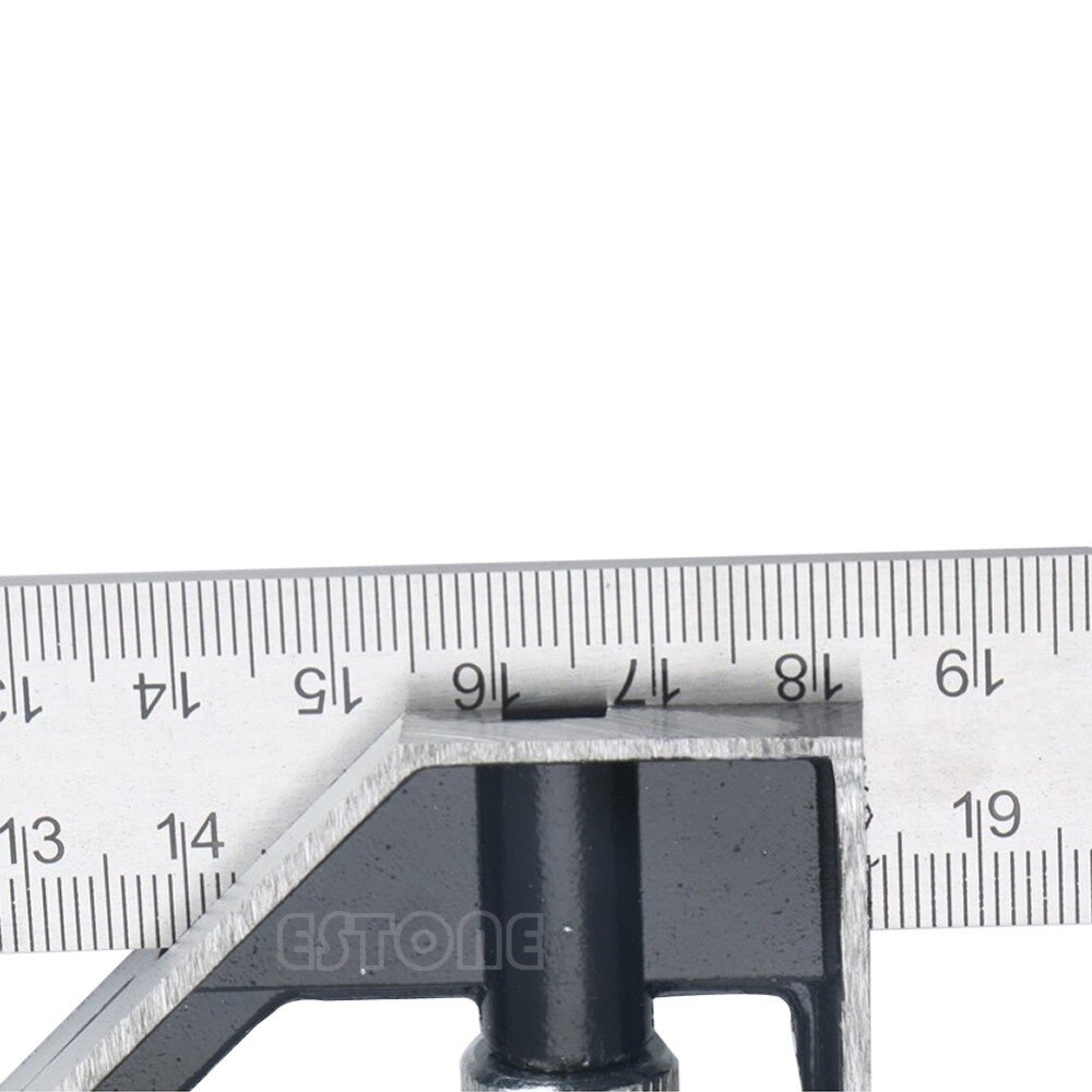 Adjustable Sliding Combination Square Ruler Level Measuring Tool 300mm (12\")