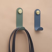 Kleurrijke ijzeren kleerhanger wandgemonteerde kapstok decoratieve sleutelhouder hoed sjaal handtas opslag hanger badkamerrek