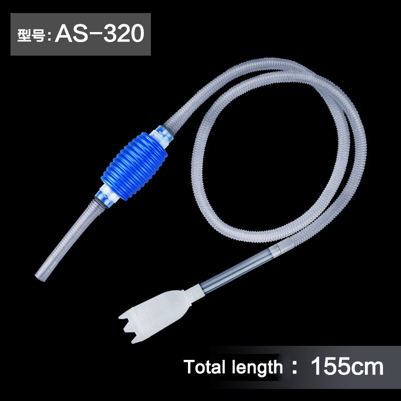 Electric/manual aquarium fish tank bottom sand cleaner Water changer Multifunctional fish tank cleaner Water changer: AS-320