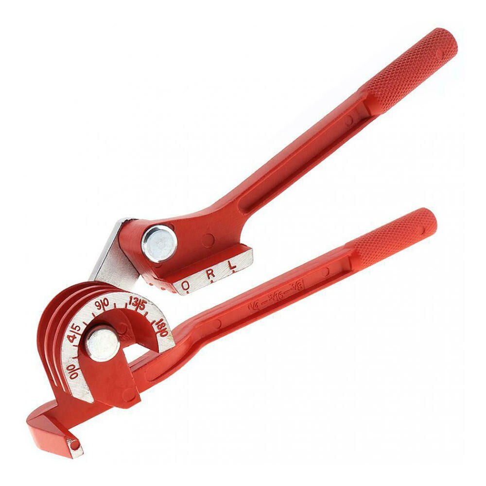 6 /8/ 10mm 3 In 1 Tubing Pipe Bender Tube Copper Fuel Brake Lines Elbow Tool